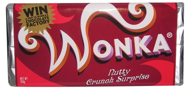 Tablette de chocolat Willy Wonka