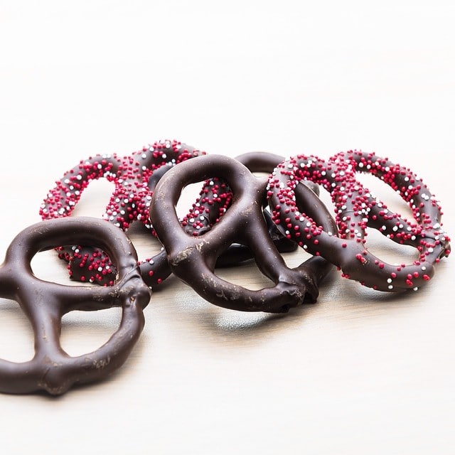 Les Bretzels au chocolat