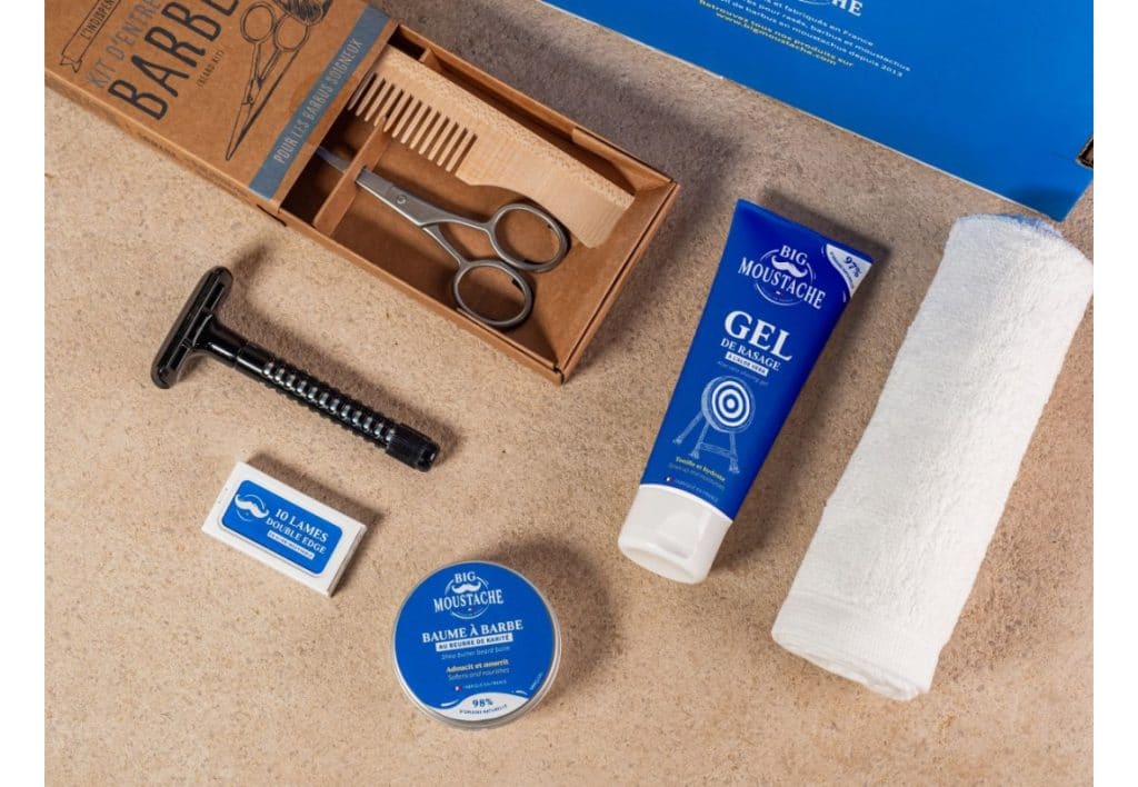 box homme big moustache coffret à offrir