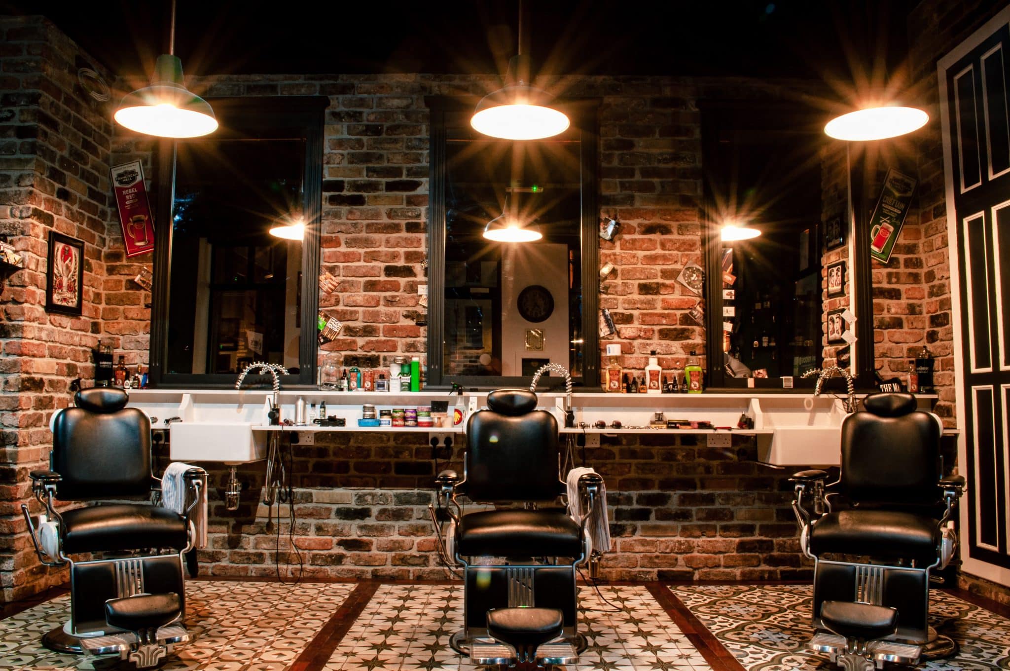 Free barber shop business plan template picture