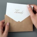 En quelles circonstances doit-on écrire une lettre de remerciement et comment la rédiger ?