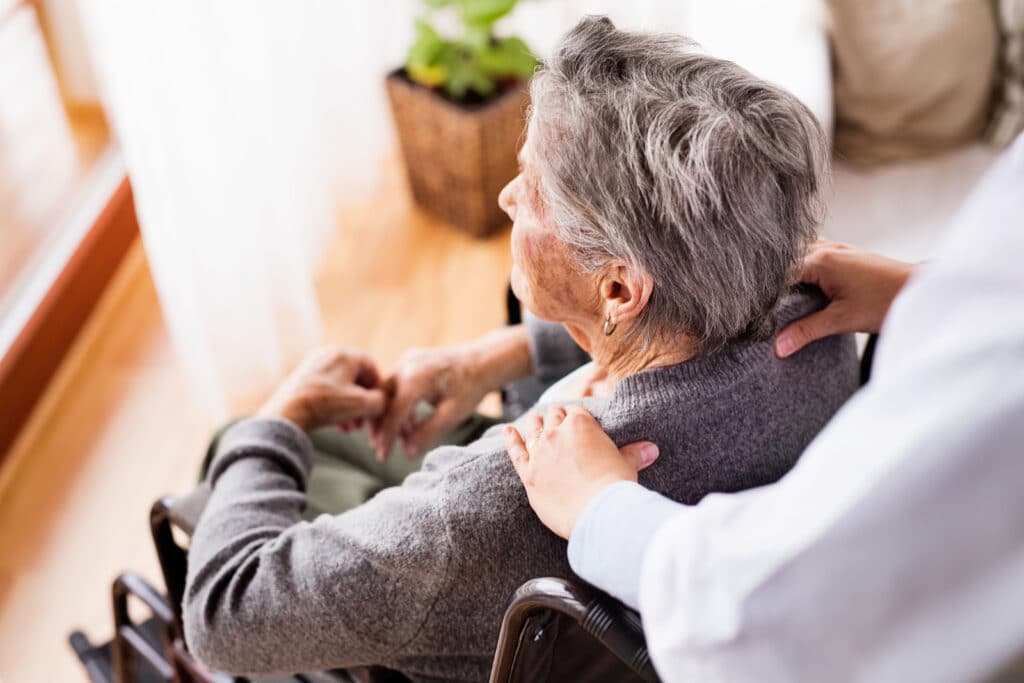 Un service d'aide à domicile