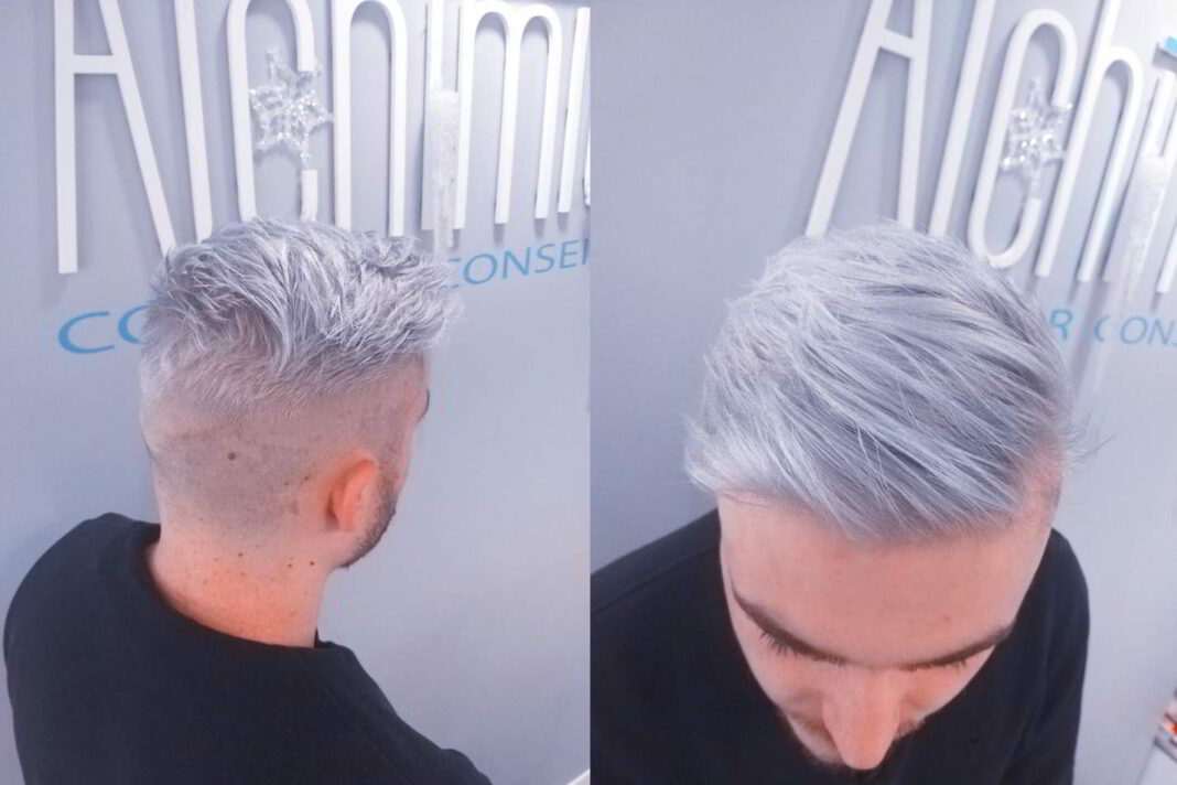 Coupe dégradé homme