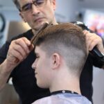 Focus sur le dégradé à bas blanc homme