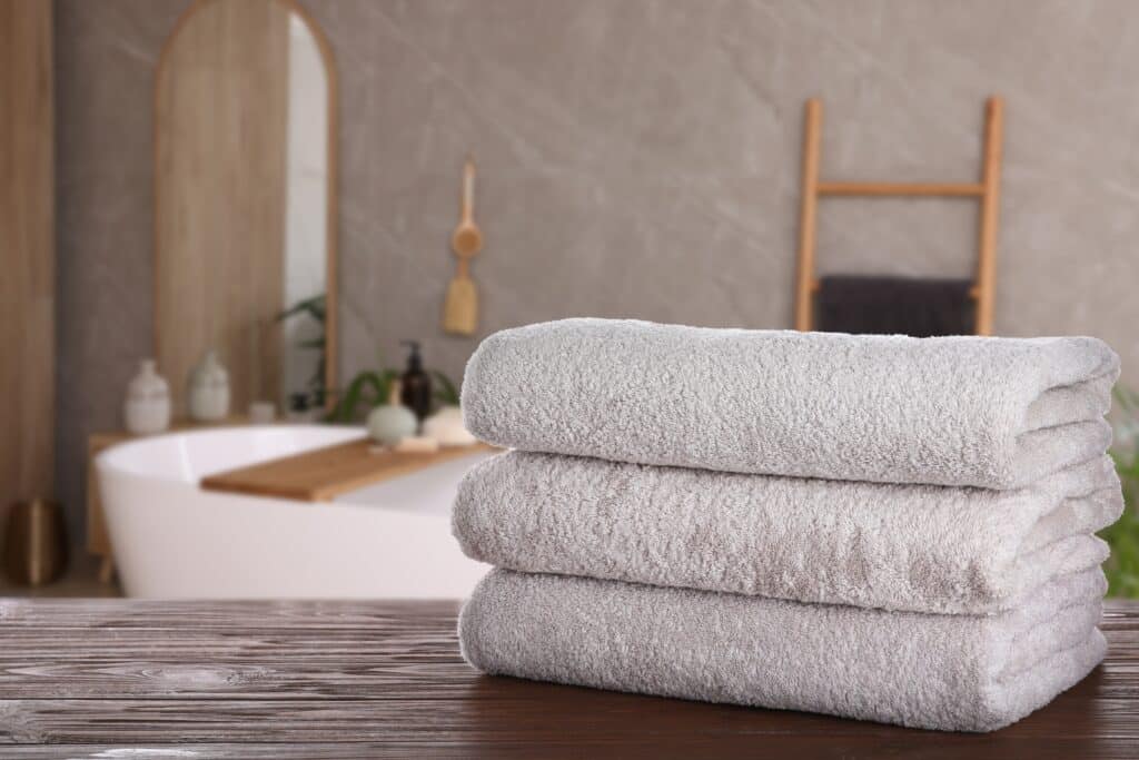 Les draps de bain 