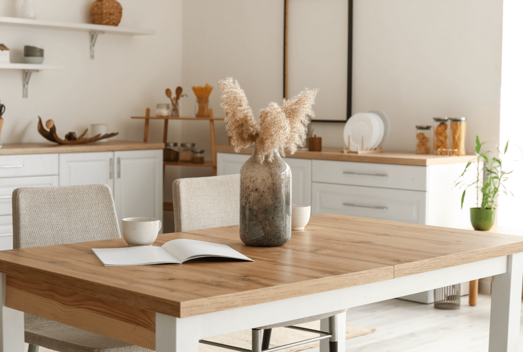 Choisir la dimension adéquate de sa table de cuisine 